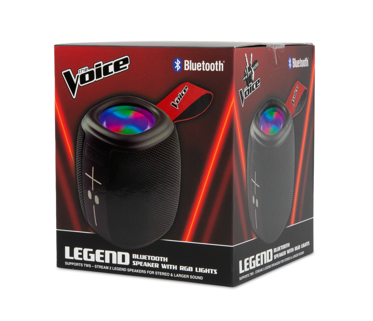 LEGEND Bluetooth Wireless Speaker with LED Light Show – The Voice Store